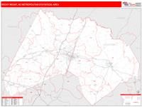 Rocky Mount Metro Area Wall Map