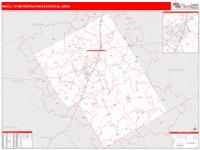 Waco Metro Area Wall Map