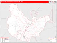 Wenatchee Metro Area Wall Map