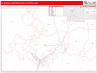 St. George Metro Area Wall Map