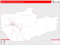 Fairbanks Metro Area Wall Map