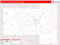 Fond du Lac Metro Area Wall Map