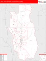 Logan Metro Area Wall Map