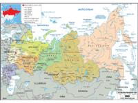 Russia Political Map