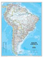 South America Wall Map