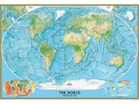 World Physical Wall Map