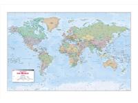 Political Wall Map Of The World