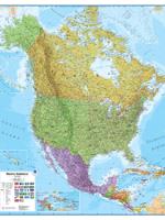 North America Political Wall Map