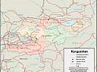 Kyrgyzstan Wall Map
