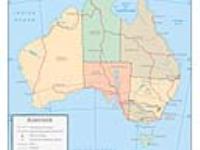Australia Wall Map