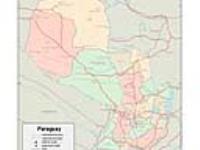 Paraguay Wall Map