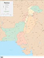 Pakistan Wall Map