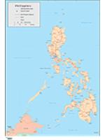 Philippines Wall Map