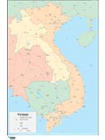 Vietnam Wall Map