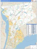 Westchester County, NY Zip Code Wall Map