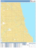 Chicago Wall Map