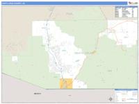Santa Cruz County, AZ Wall Map Zip Code