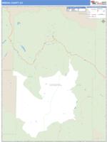 Mineral County, CO Wall Map Zip Code