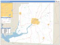 Decatur County, GA Wall Map Zip Code