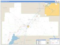 Bingham County, ID Wall Map