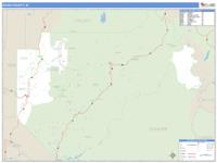 Boise County, ID Wall Map Zip Code