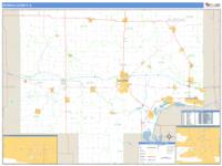 Bureau County, IL Wall Map