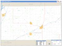 Cumberland County, IL Wall Map Zip Code