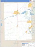 Grundy County, IL Wall Map Zip Code