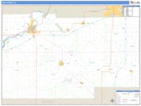 Lee County, IL Wall Map Zip Code