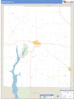 Union County, IN Wall Map Zip Code
