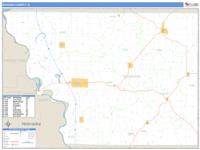 Monona County, IA Wall Map