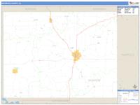 Monroe County, IA Wall Map