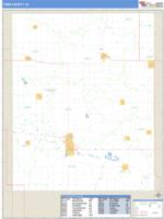 Tama County, IA Wall Map Zip Code