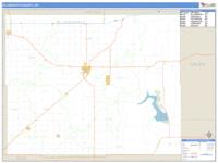 Ellsworth County, KS Wall Map