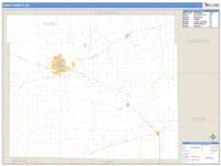 Ford County, KS Wall Map