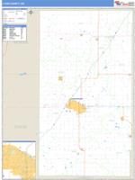 Lyon County, KS Wall Map Zip Code