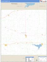 Phillips County, KS Wall Map Zip Code