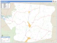 Hart County, KY Wall Map Zip Code