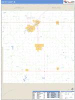 Gratiot County, MI Wall Map Zip Code