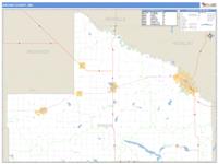 Brown County, MN Wall Map Zip Code