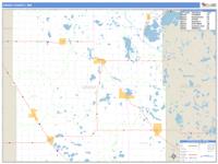 Grant County, MN Wall Map Zip Code