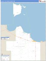 Lake of the Woods County, MN Wall Map Zip Code