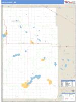 Lincoln County, MN Wall Map Zip Code