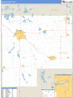 McLeod County, MN Wall Map Zip Code