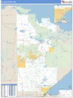 St. Louis County, MN Wall Map Zip Code