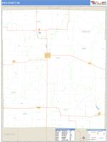 Knox County, MO Wall Map Zip Code