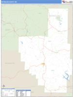 Reynolds County, MO Wall Map Zip Code