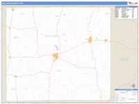 Sullivan County, MO Wall Map Zip Code