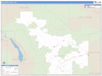 Meagher County, MT Wall Map Zip Code