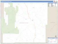 Powder River County, MT Wall Map Zip Code